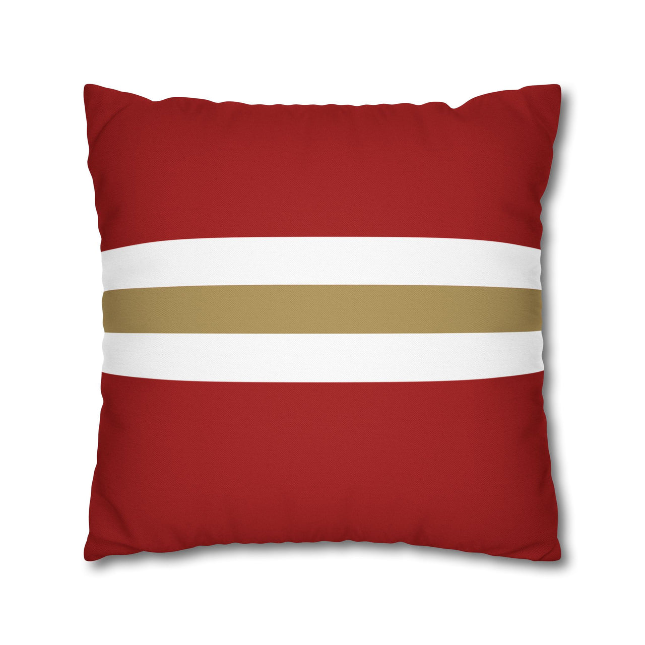 San Francisco Custom Square Pillowcase, Football Themed Throw Pillow Covers, Sizes 16x16 | 18x18 | 20x20, Custom Name & Number