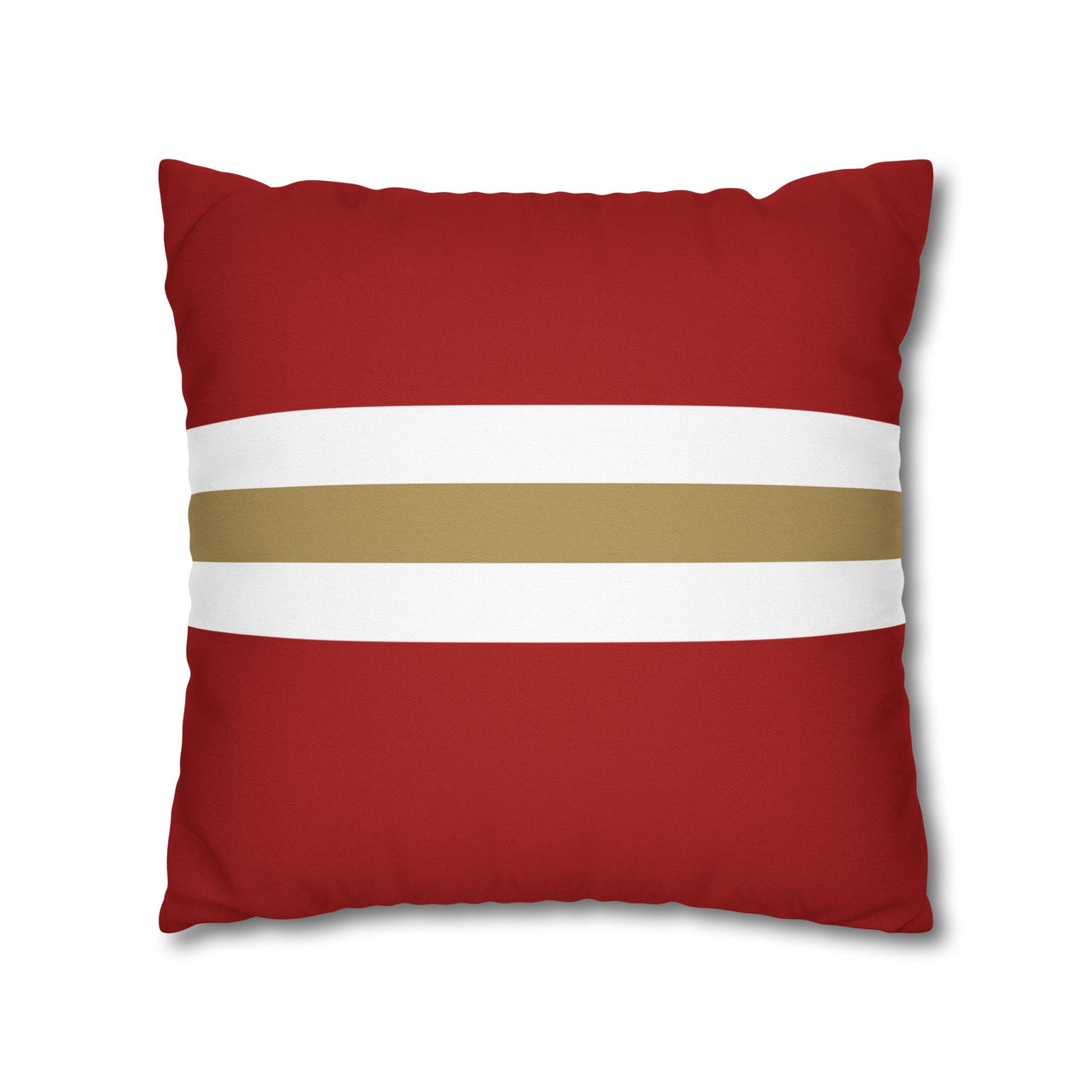 San Francisco Custom Square Pillowcase, Football Themed Throw Pillow Covers, Sizes 16x16 | 18x18 | 20x20, Custom Name & Number