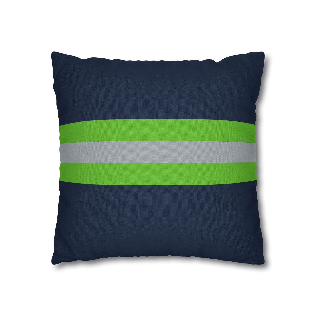 Seattle Custom Square Pillowcase, Football Themed Throw Pillow Covers, Sizes 16x16 | 18x18 | 20x20, Custom Name & Number