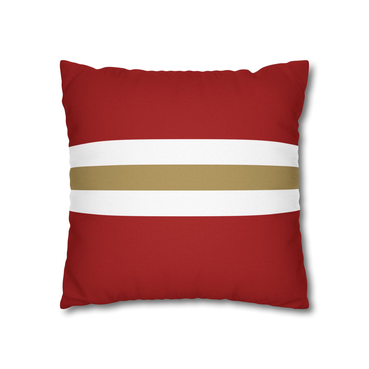 San Francisco Custom Square Pillowcase, Football Themed Throw Pillow Covers, Sizes 16x16 | 18x18 | 20x20, Custom Name & Number