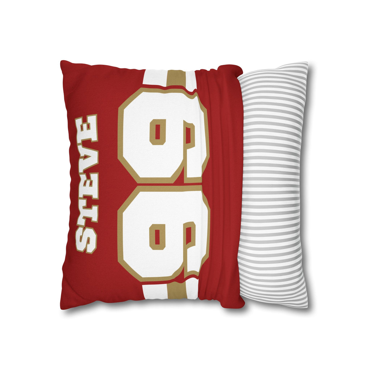 San Francisco Custom Square Pillowcase, Football Themed Throw Pillow Covers, Sizes 16x16 | 18x18 | 20x20, Custom Name & Number