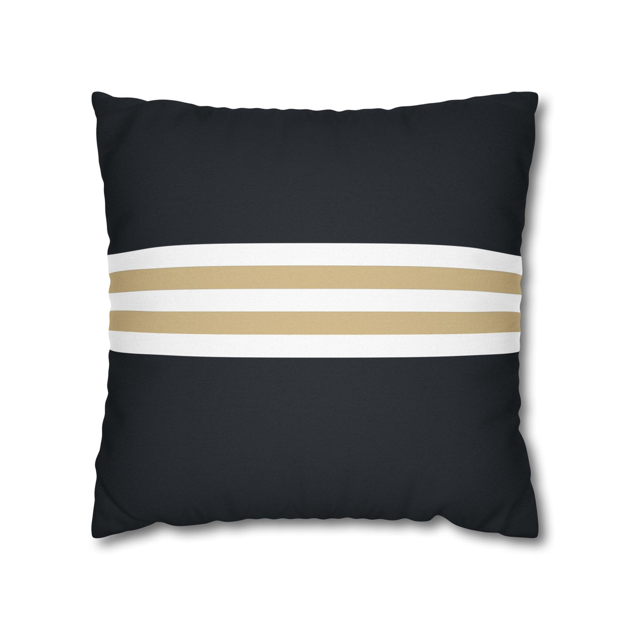 New Orleans Custom Square Pillowcase, Football Themed Throw Pillow Covers, Sizes 16x16 | 18x18 | 20x20, Customize Name & Number