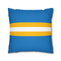 Thumbnail for Los Angeles Custom Square Pillowcase, Football Themed Throw Pillow Covers, Sizes 16x16 | 18x18 | 20x20, Custom Name & Number